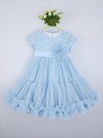 Детское платье Берта в голубом цвете