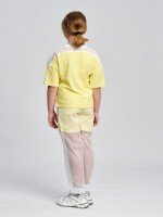 Детские спортивные брюки для девочки Лика в желтом цвете
