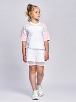 Детские спортивные шорты для девочки Лика в розовом цвете