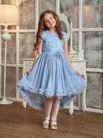 Детское платье Санни в голубом цвете