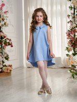 Детское платье 19-25 в голубом цвете