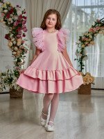 Детское платье 23-32 в розовом цвете
